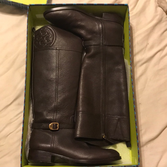 Tory Burch Shoes - Excellent TORY BURCH BOOTS SZ 11 Marlene Leather